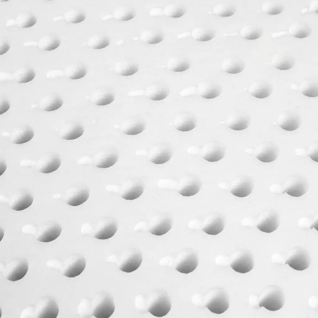 2x Natural Latex Pillows Removable Cover Cervical Neck Sleeping Pillow Dunlop