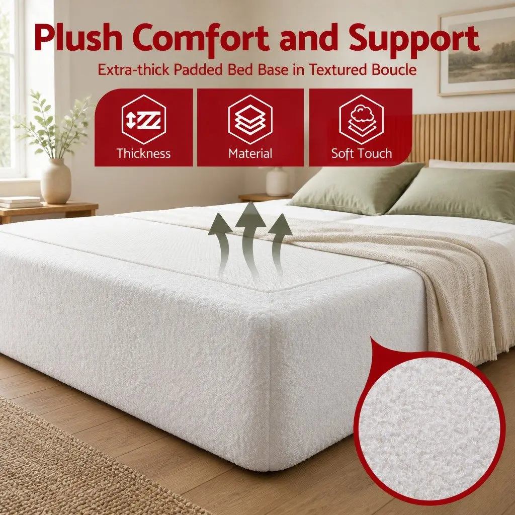 Compression Bed Frame Double Size No Assembly Vacuum Packed High Density Sponge