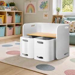Kids Table and Chairs Set - Dimensions & Specs Included