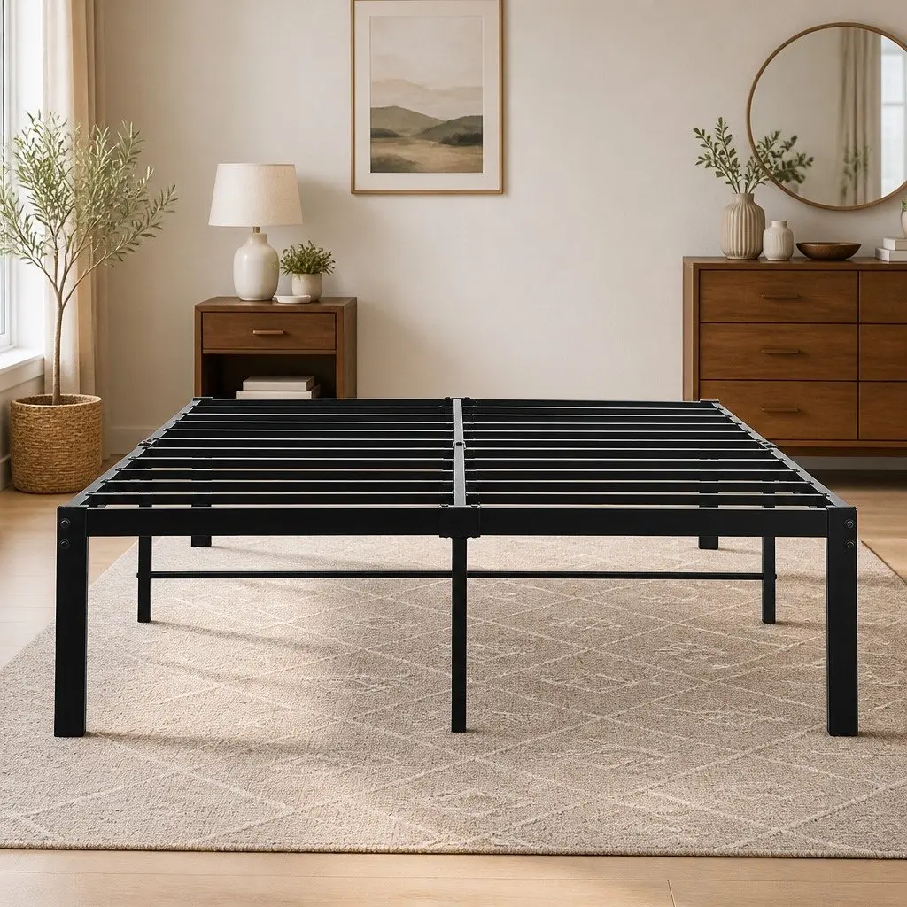 Full Size Heavy Duty Metal Bed Frame