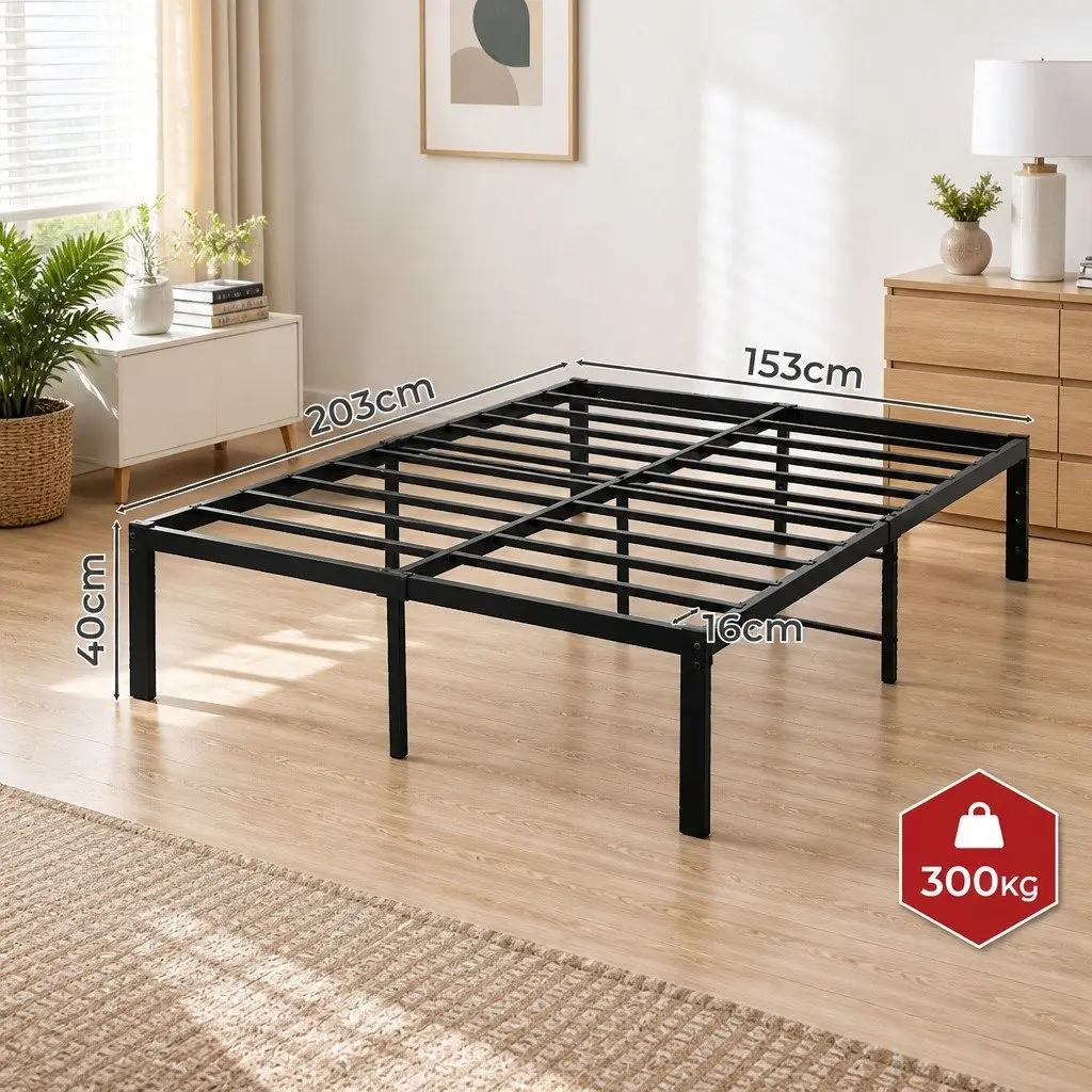 Full Size Heavy Duty Metal Bed Frame