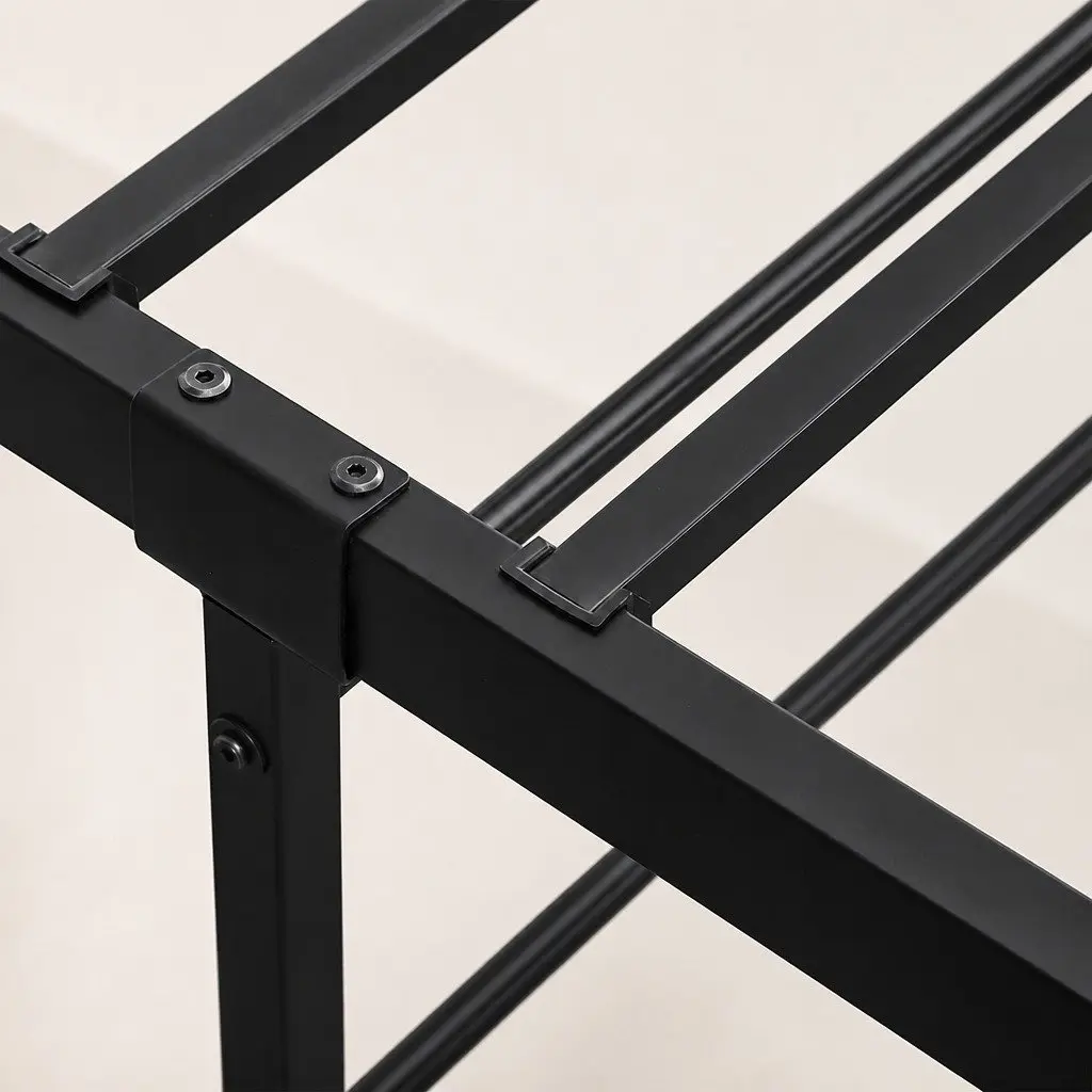 Metal Bed Frame Full Size Heavy Duty Storage Platform Slat Foundation Support
