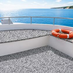 EVA Foam Marine Flooring Sheet 240cm x 90cm, Multicolour Camo