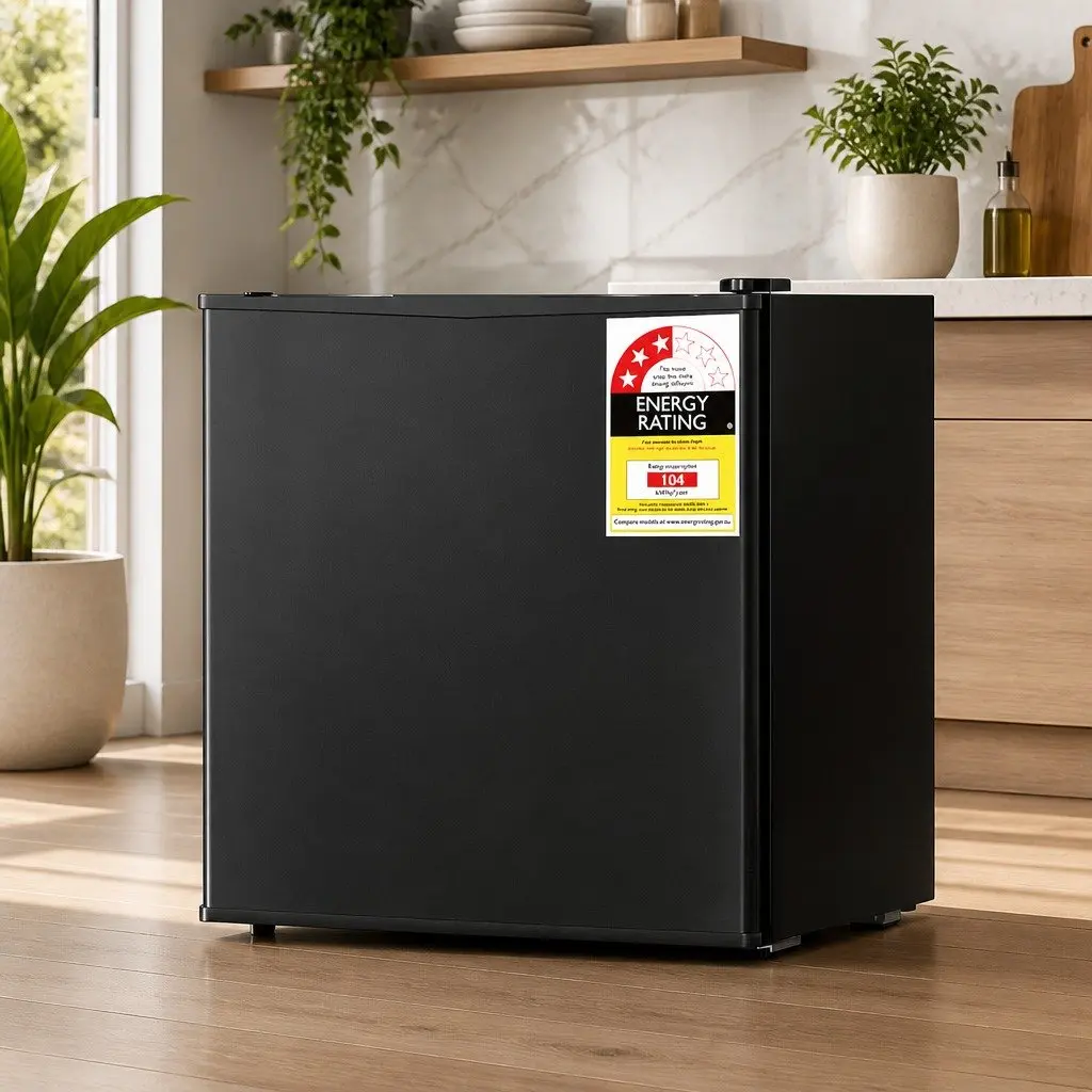48L Portable Black Beverage Cooler