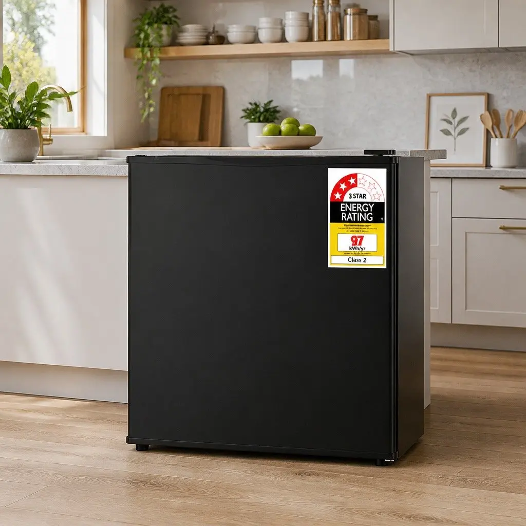 48L Bar Fridge Portable Compact Beverage Cooler Indoor Outdoor Travel