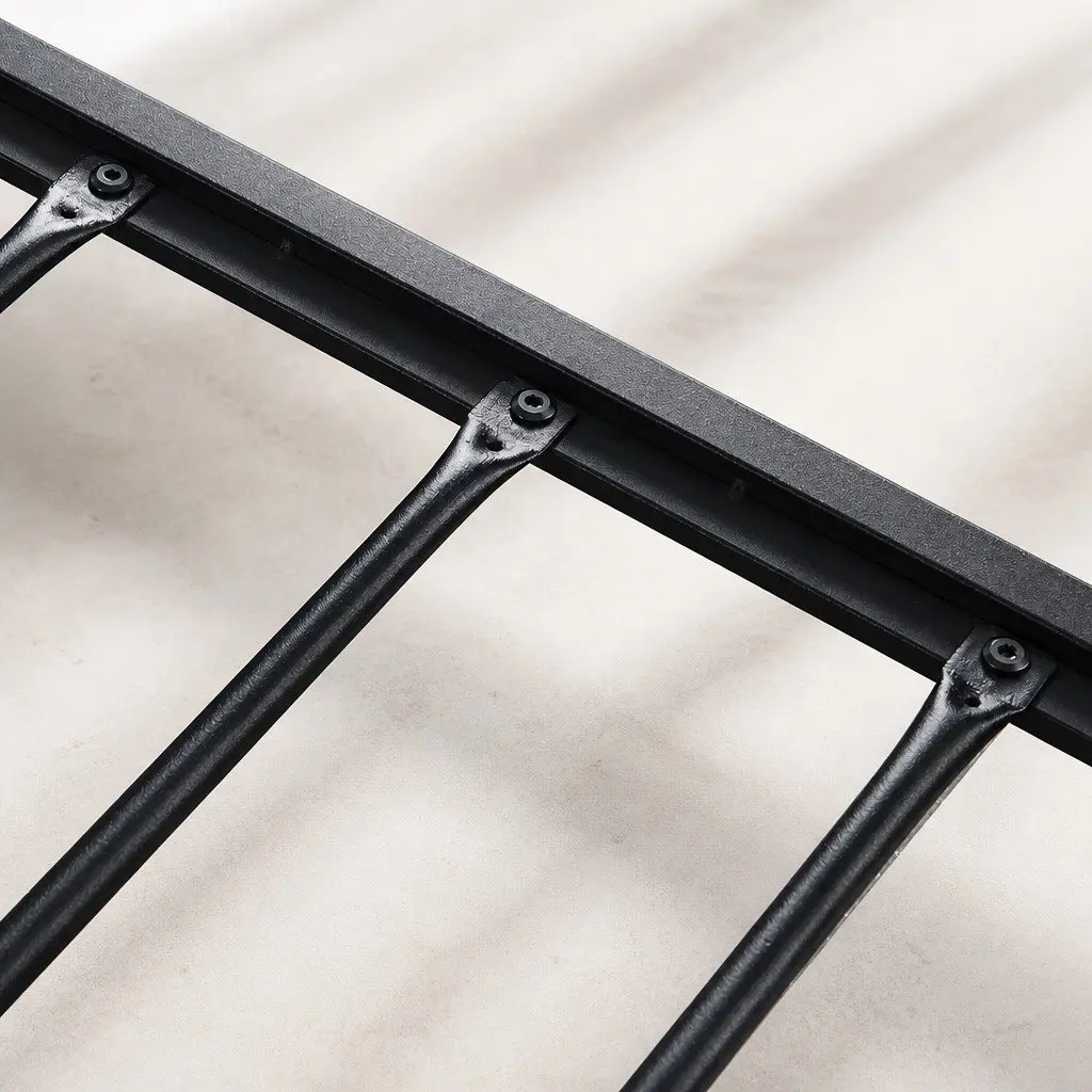 Double Metal Bed Frame with Storage Drawers