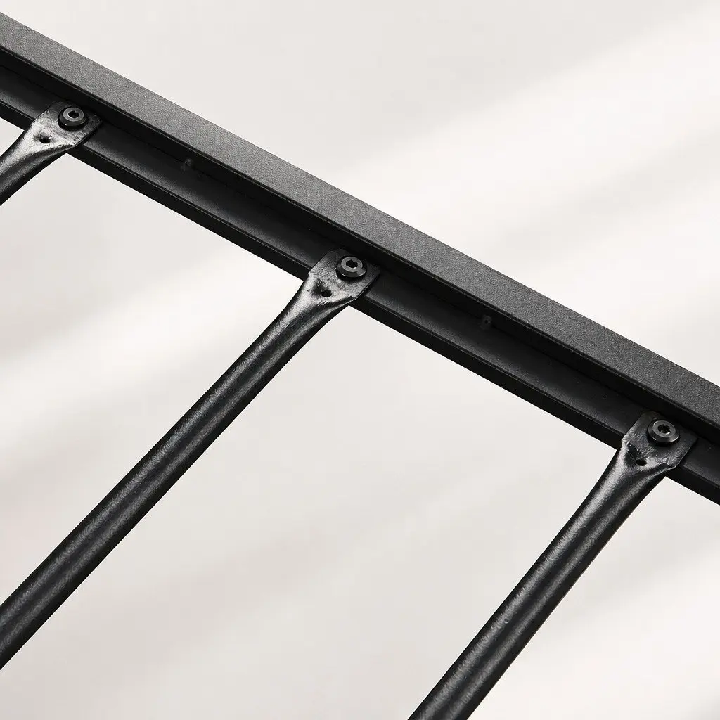 Queen Metal Bed Frame with Drawers