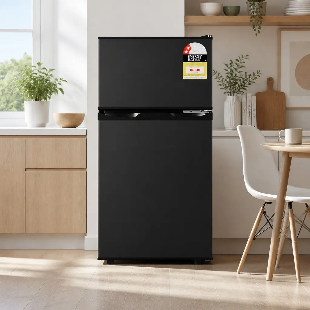 Bar Fridge for Home Office Commercial Use 85L Compact Mini Freezer Cooling Appliance Black