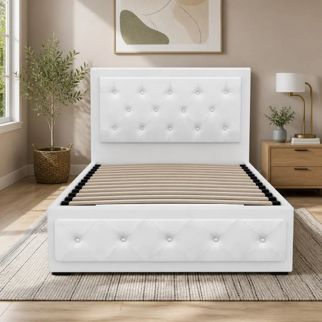 King Single Gas Lift Bed Frame