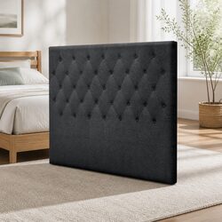 Specifications of Charcoal Upholstered Double Bed Headboard