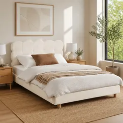 Specifications for King Single Bed Frame with Cloud Headboard