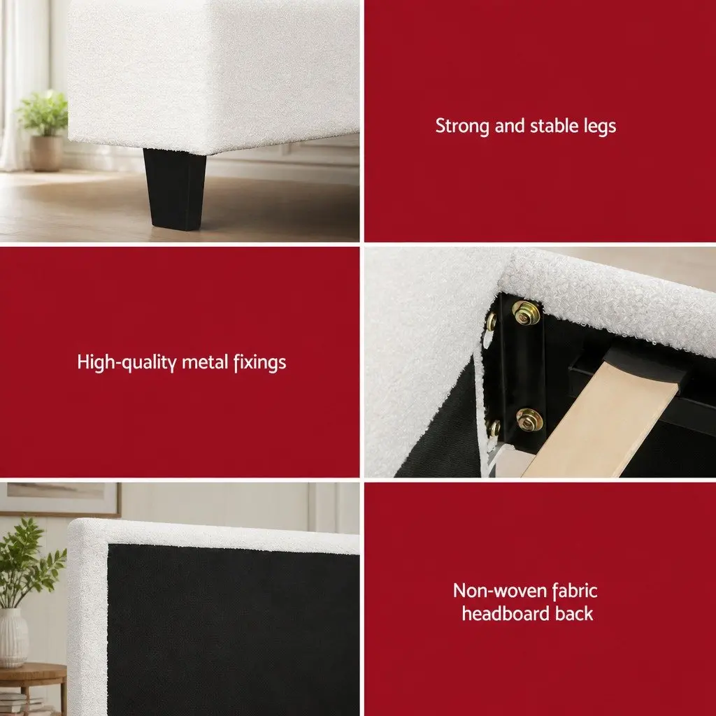 Single Bed Frame and Hybrid Mattress Technical