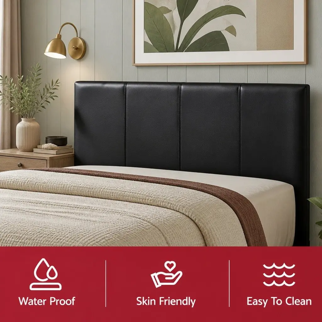 Queen Gas Lift Bed Frame with Bedside Table