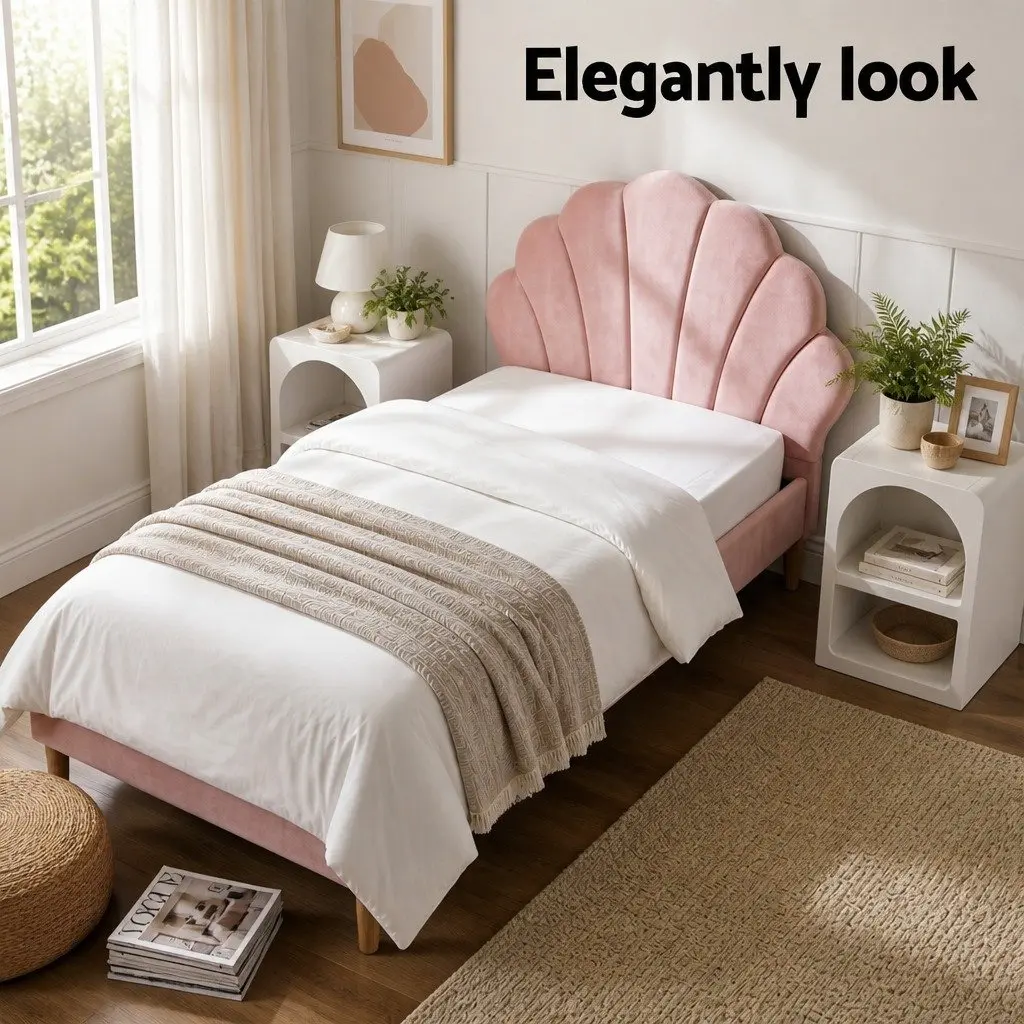 King Single Bed Frame & Nightstands