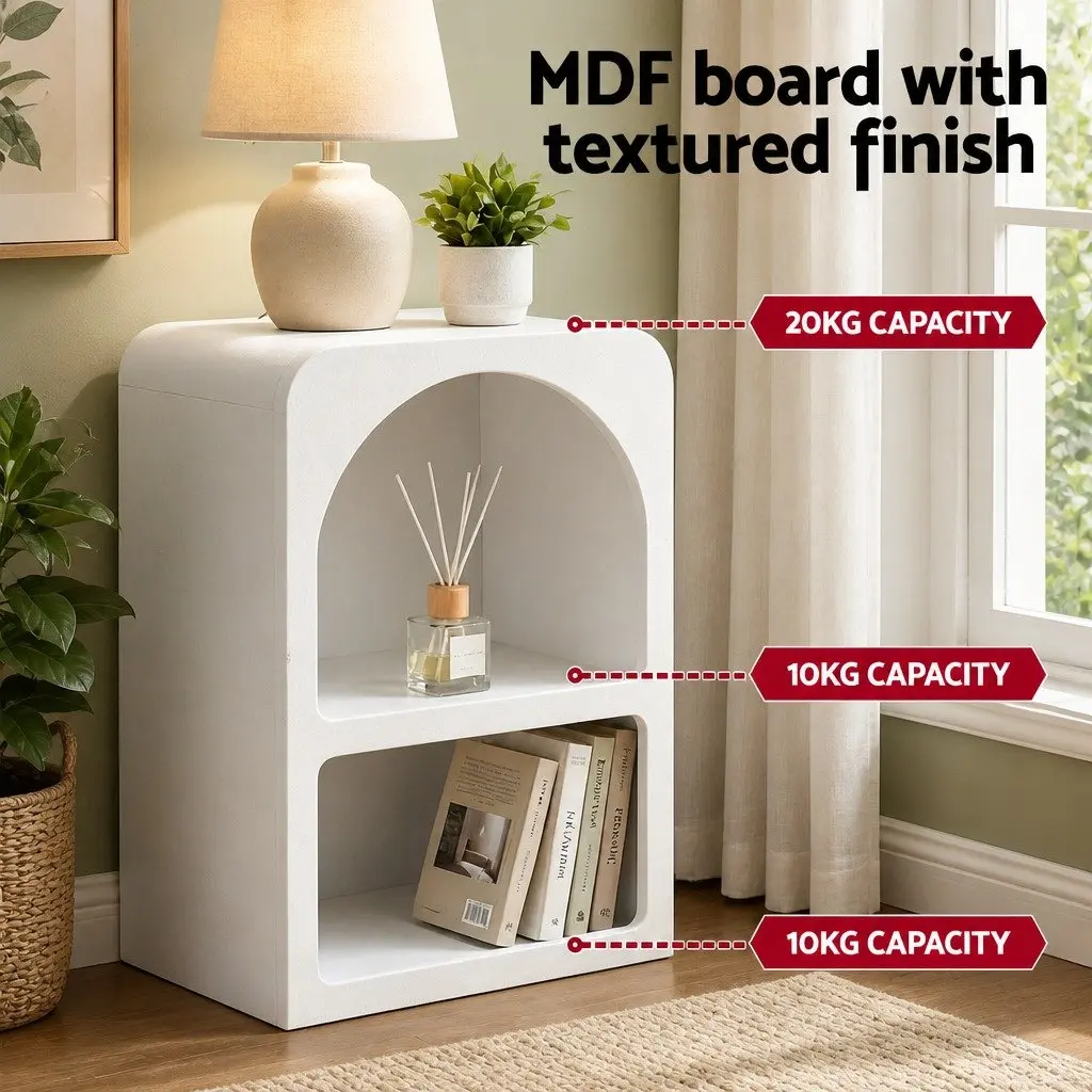 King Single Bed Frame & Nightstands