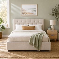 Double Bed Frame Specifications: Gas Lift & Storage