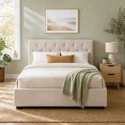 Double Bed Frame Specifications: Gas Lift & Storage