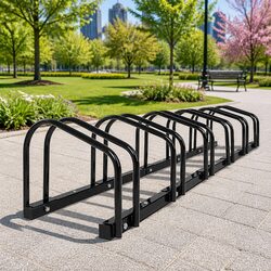 Specifications of 6 Bicycle Floor Parking Holder in Black