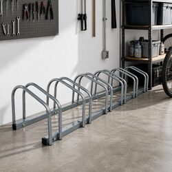 6-Bike Parking Stand Specifications - Steel Storage Solution