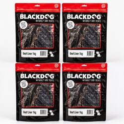Specifications for Beef Liver Dog Treats, 1kg x4 Packs