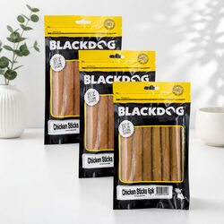 Chicken Sticks Dog Treats - Air Dried, 6 Pack x 3