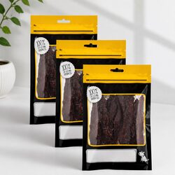 Duck Jerky Dog Treats 120g x3 - Soft Chew for All Breeds