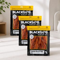Chicken Breast Fillets Dog Treats 1kg x 3 Pack Natural Air Dried High Protein