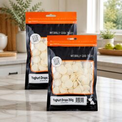 Yoghurt Drops Dog Treats 250g x 2 Pack Specifications