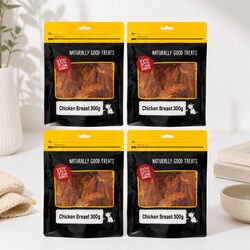 Chicken Breast Fillet Dog Treats Specifications 300g x4 Pack