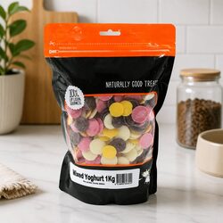 Yoghurt Drops for Dogs 1kg – Ingredients & Specifications