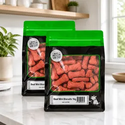 Specifications of Mini Beef Biscuits Dog Treats 2kg