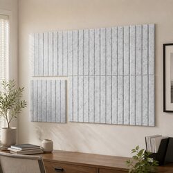 Acoustic Felt Cork Board Tiles: 12 Panels, 30x30cm