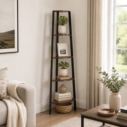 5-Tier Corner Shelf: Specifications and Materials