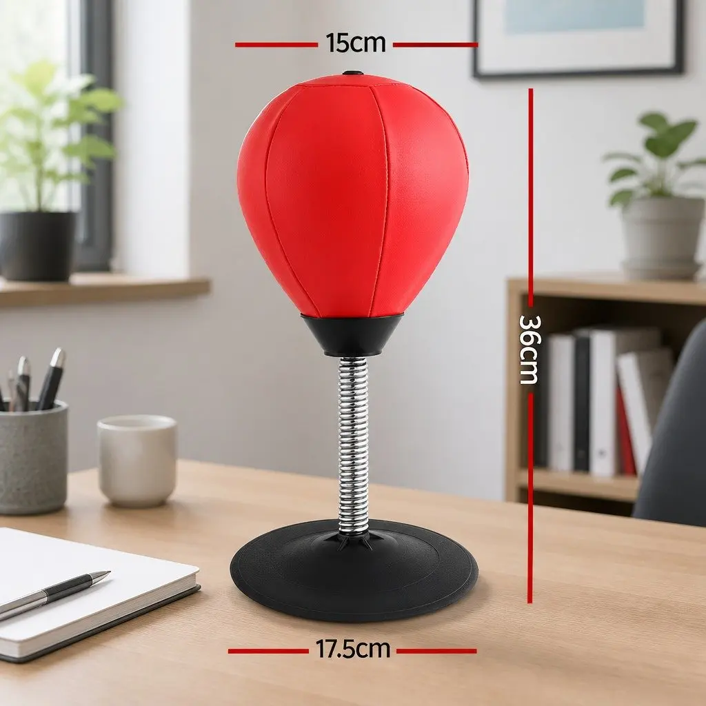 Desktop Punching Bag Stand with Speed Ball