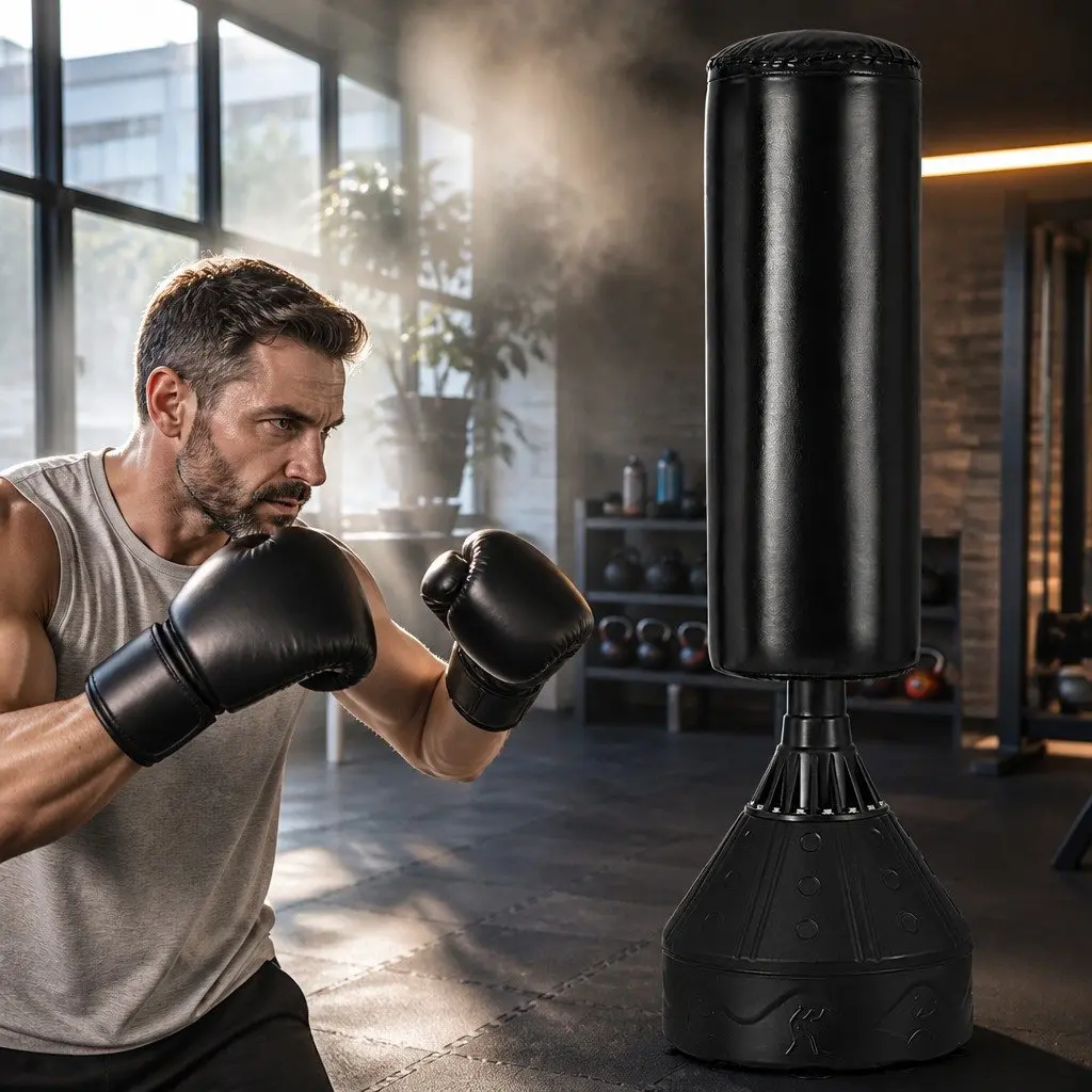 Boxing Punching Bag Stand 170CM Home Gym Training Equipment Freestanding