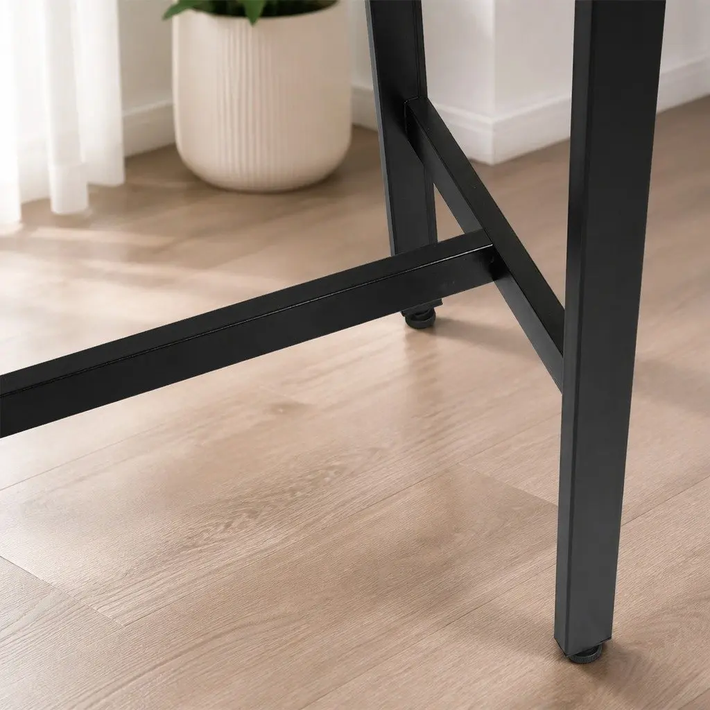 High Bar Table Industrial Design Retro Style Standing Desk Kitchen Dining