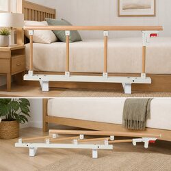 Durable Adjustable Bed Rail for Easy Bed Access