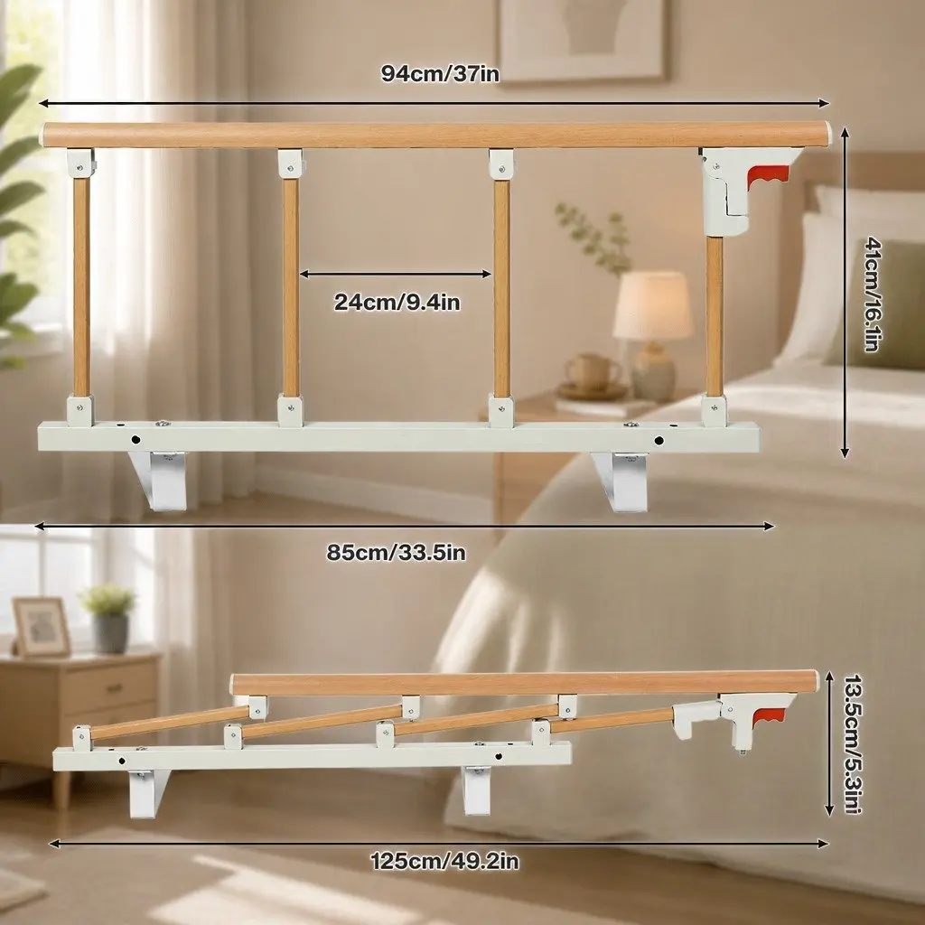 Adjustable Bed Rail for Easy Bed Access
