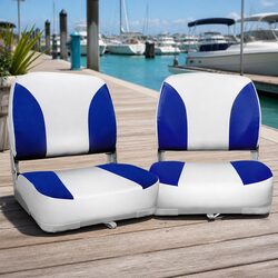 Specifications of Folding Boat Seat Pair with Swivel Design
