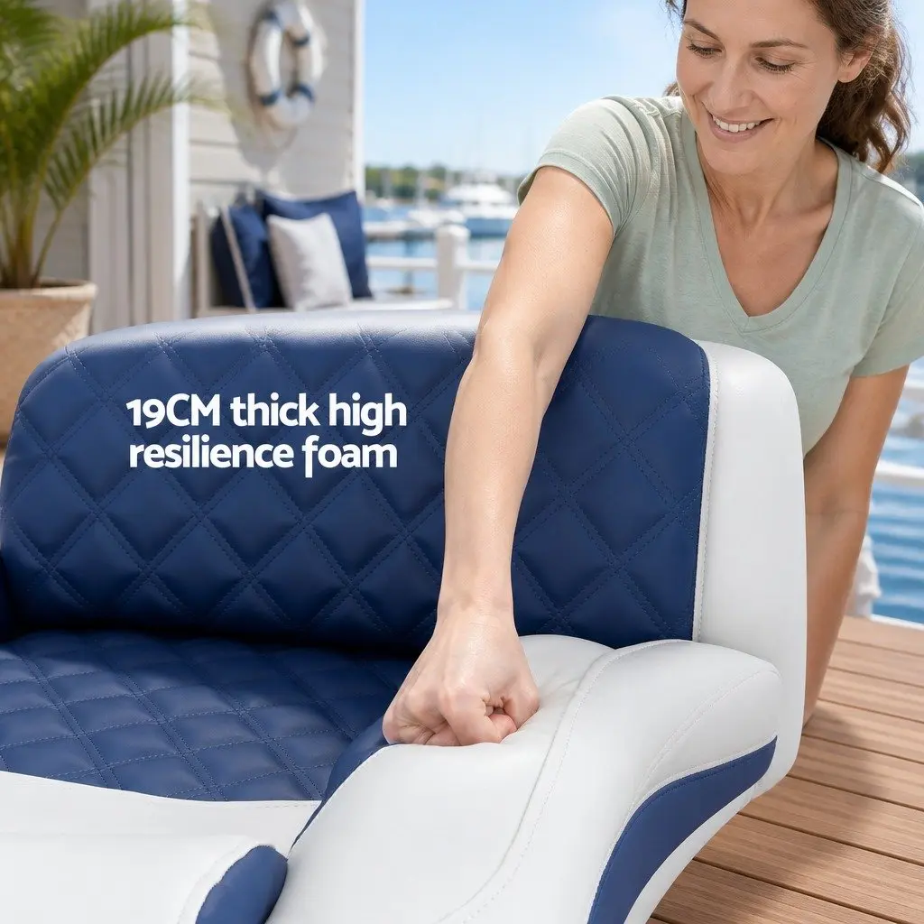Adjustable Reclining Captain Boat Seat