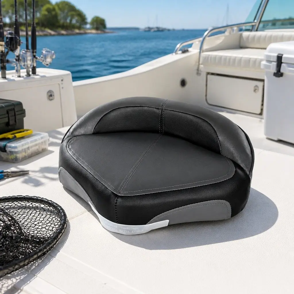 Boat Seat Swivel Fishing Chair with 8cm Padding for Deck Use