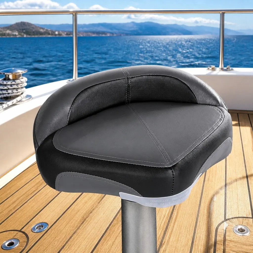 Boat Seat Swivel Fishing Chair with 8cm Padding for Deck Use
