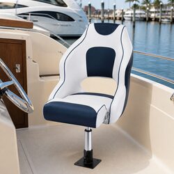 Specifications of the Flip-Up Boat Seat with Swivel Base