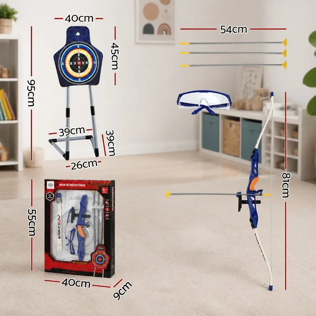 Kids Bow and Arrow Set with Goggles