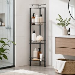 4 Tier Corner Shower Caddy: Specs and Details