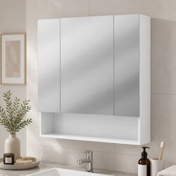 Specifications of White Bathroom Mirror Cabinet 700x750mm
