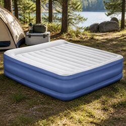 King Size Air Mattress Specifications: Inflatable Bed with Pump