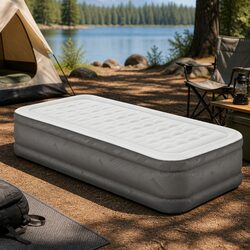 Single Air Bed: 191cm x 97cm Inflatable Solution