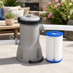 Pool Filter Pump Cartridge Specs: 530GPH & 2006L/H