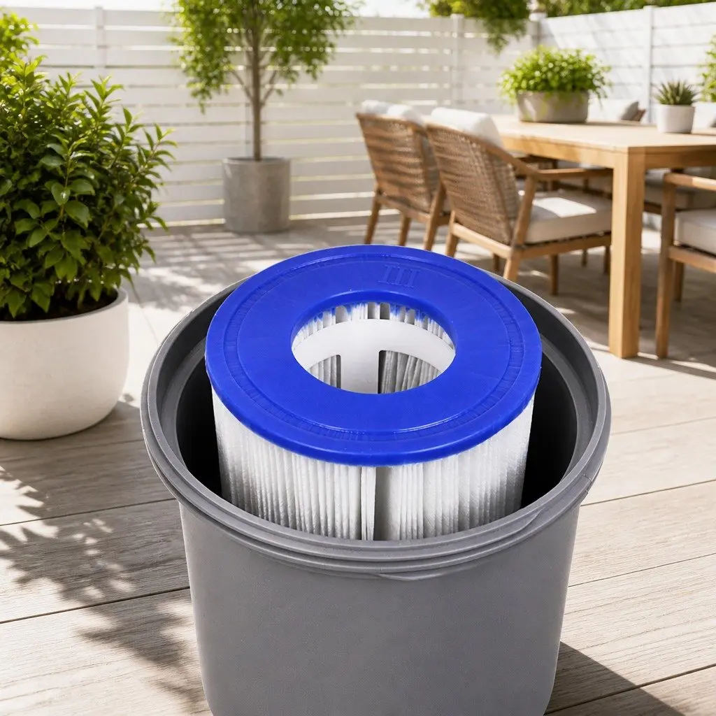 Pool Filter Pump Cartridge 800GPH 3028L/H Above-Ground Swimming Pool Cleaner